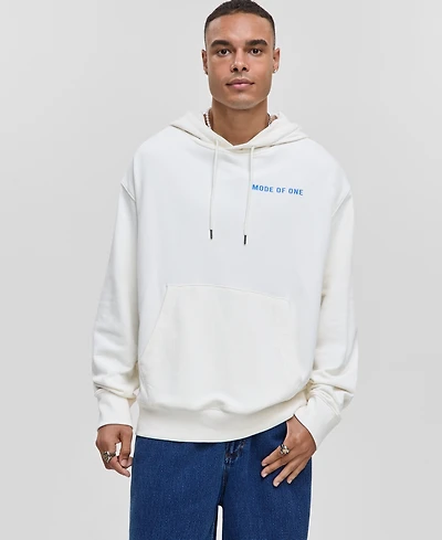 Mode of One Men's Relaxed-Fit Control Graphic-Print Pullover Hoodie, Macy's Exclusive