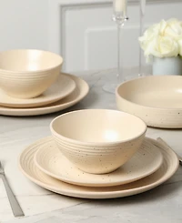 Stone Lain Lauren 32 Pc. Dinnerware Set, Service for 8