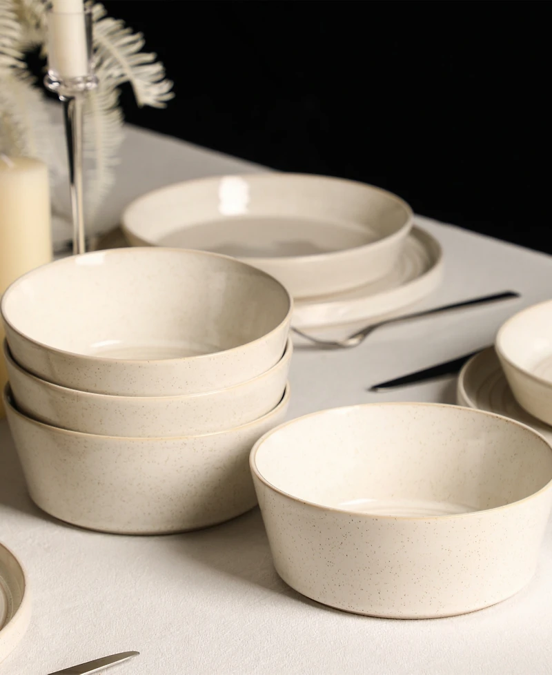 Stone Lain Claire Cereal Bowls, Set of 4