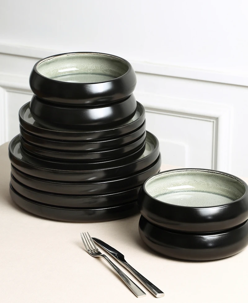 Stone Lain Lagoon 24 Pc. Dinnerware Set, Service for 8