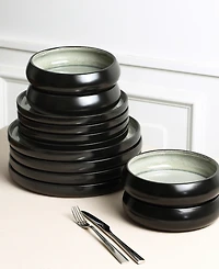 Stone Lain Lagoon 24 Pc. Dinnerware Set, Service for 8