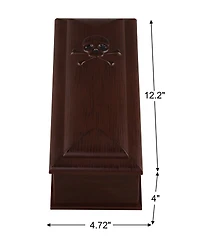 Mr. Halloween 12" Animated Skeleton Coffin