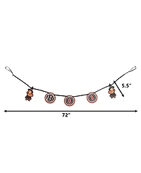 Mr. Halloween Retro Wreath and Garland Set