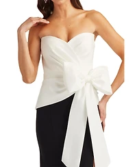 Tadashi Shoji Women's Kinah Oversized Bow Gown