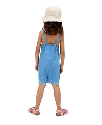 Raffya Kids Rachel Scalloped Hem Embroidered Romper