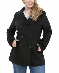 Bgsd Plus Riley Wool Blend Pea Coat