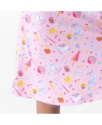 Bellabu Bear Girls' Happee Birthdae Harry Short Sleeve Dress