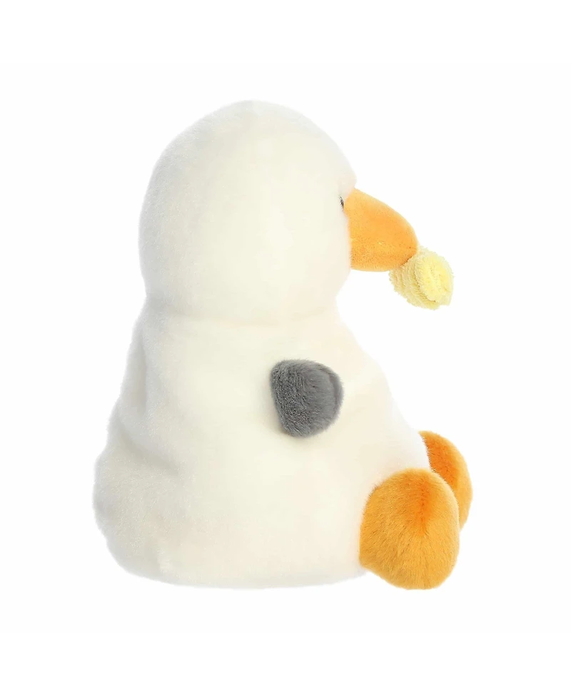 Aurora Small Buoy Seagull With Fry Palm Pals Adorable Plush Toy White 8"