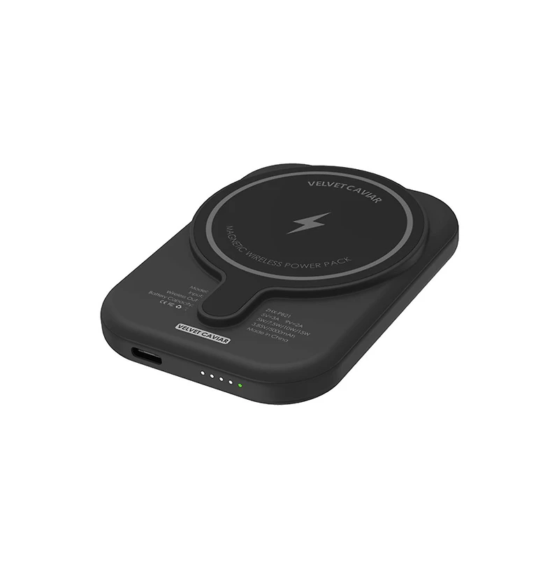 Velvet Caviar MagSafe Battery Power Pack-Black