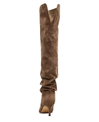 Madden Girl Women's Stassi Wide-Calf Over-the-Knee Stiletto Dress Boots