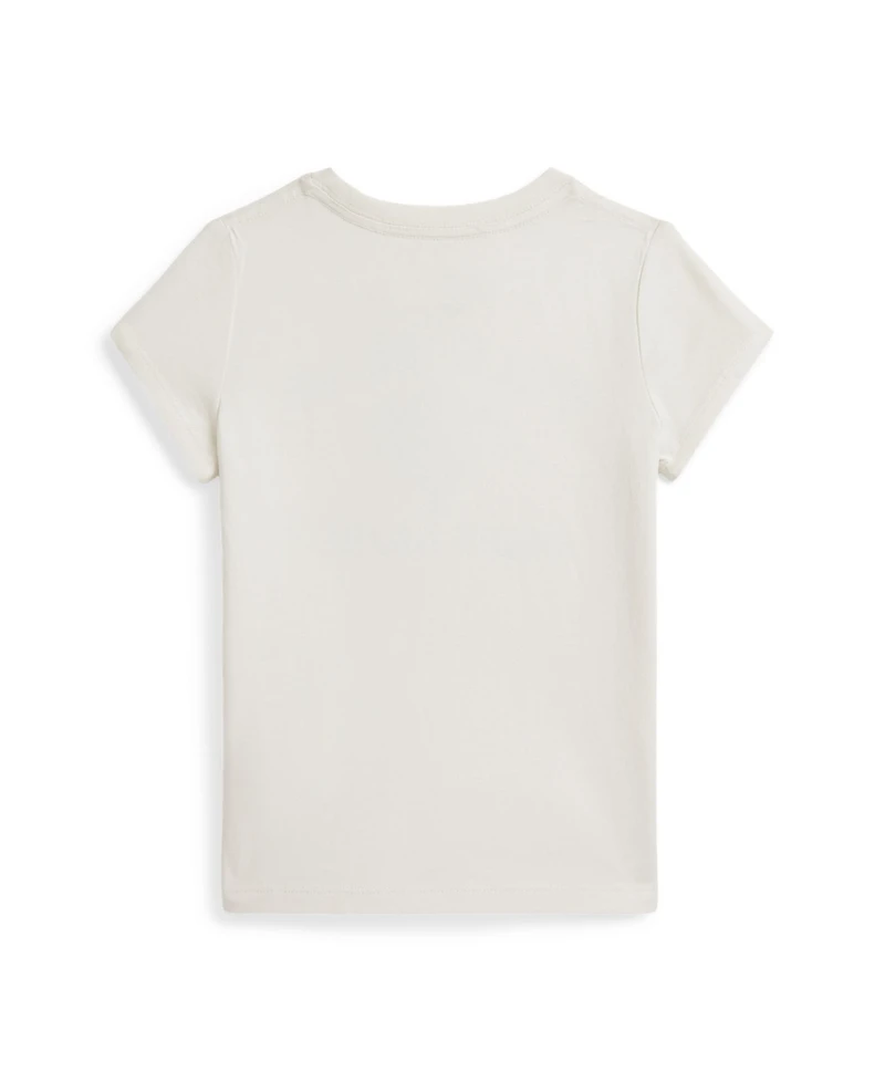 Polo Ralph Lauren Toddler Girls Bear Jersey T-Shirt