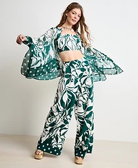 Women's Button-Front Poncho Blouse, Macys' Exclusive - On 34th | Alix Friedberg Capsule Collection