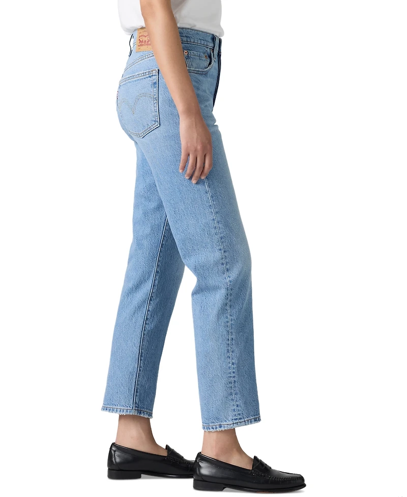 Levi's Women's 501 Original-Fit Cropped Straight-Leg Jeans