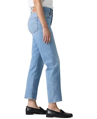 Levi's Women's 501 Original-Fit Cropped Straight-Leg Jeans