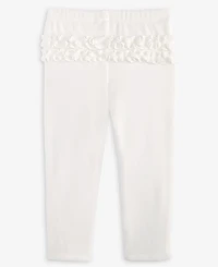 First Impressions Baby Girls Velour Ruffle-Back Leggings, Macy's Exclusive