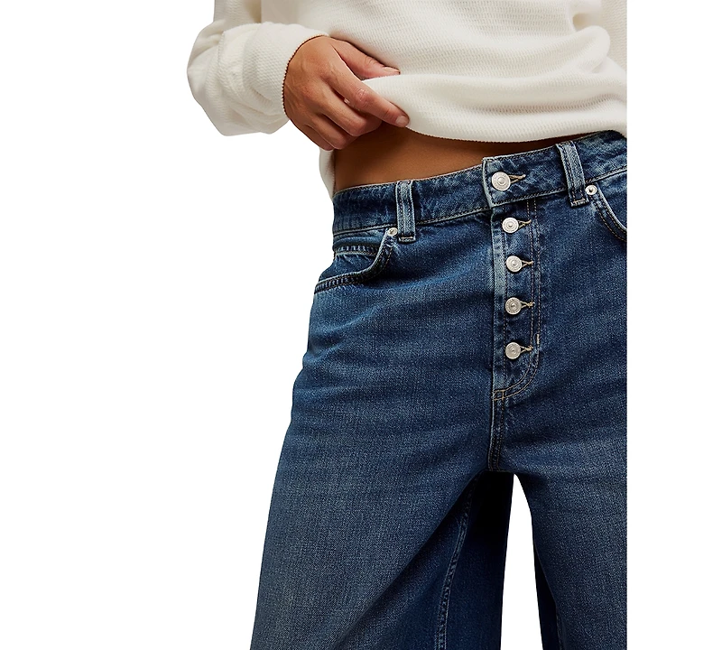 Free People Women's Nia Boyfriend Jeans