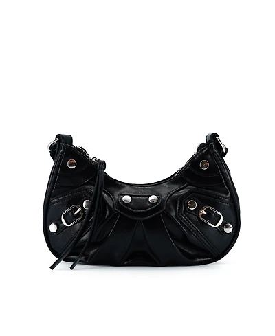 Like Dreams Soleil Studded Moon Crossbody Bag