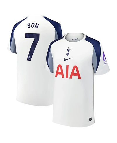 Nike Big Boys and Girls Son Heung-Min White Tottenham Hotspur 2025/26 Home Replica Jersey