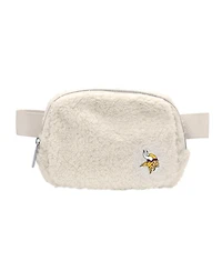 Logo Brands Minnesota Vikings Sherpa Fanny Pack Handbag