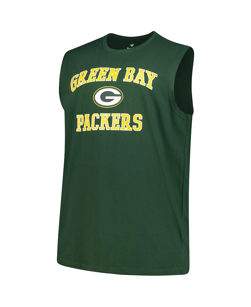 Fanatics Men's Jordan Love Green Bay Packers Big Tall Muscle Tank Top