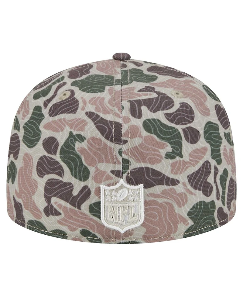 New Era Men's Los Angeles Chargers Geo Camo 59FIFTY Fitted Hat