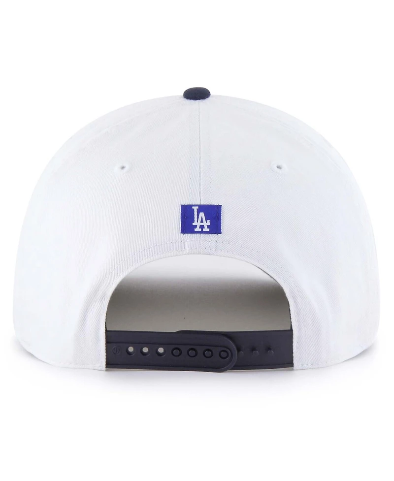 '47 Brand Men's White Los Angeles Dodgers Patriotic Overhand Hitch Adjustable Hat