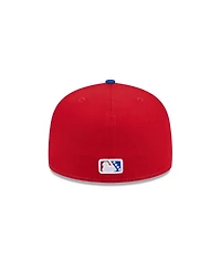 New Era Men's Red Delmarva Shorebirds Theme Nights 59FIFTY Fitted Hat
