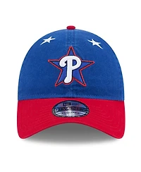 New Era Men's Blue/Red Philadelphia Phillies 2025 Mlb All-Star Game Workout 9TWENTY Adjustable Hat
