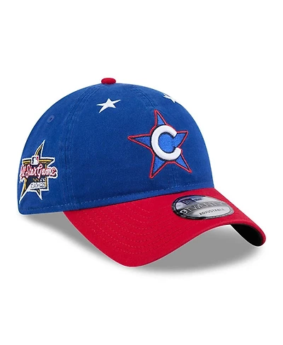 New Era Men's Blue/Red Chicago Cubs 2025 Mlb All-Star Game Workout 9TWENTY Adjustable Hat