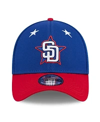 New Era Men's Blue/Red San Diego Padres 2025 Mlb All-Star Game Workout 39THIRTY Flex Hat