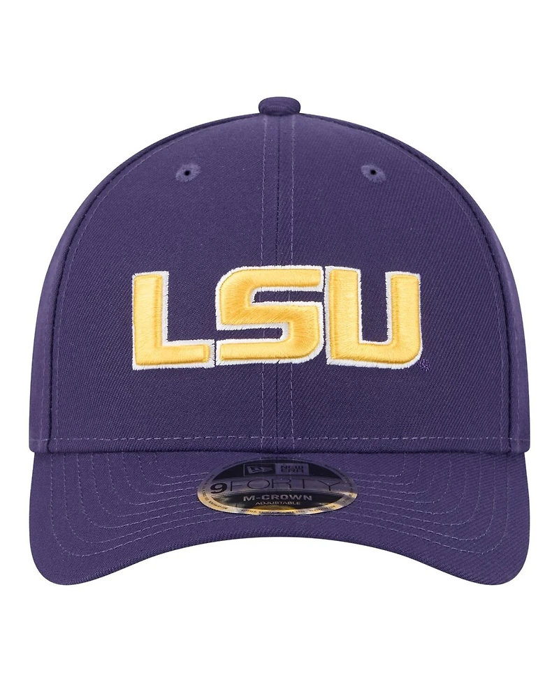 New Era Men's Purple Lsu Tigers Team Collective 9FORTY M-Crown Adjustable Hat