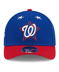 New Era Men's Blue/Red Washington Nationals 2025 Mlb All-Star Game Workout 9FORTY M-Crown Adjustable Hat