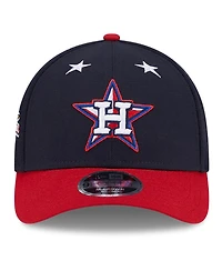 New Era Men's Navy/Red Houston Astros 2025 Mlb All-Star Game Workout 9FORTY M-Crown Adjustable Hat