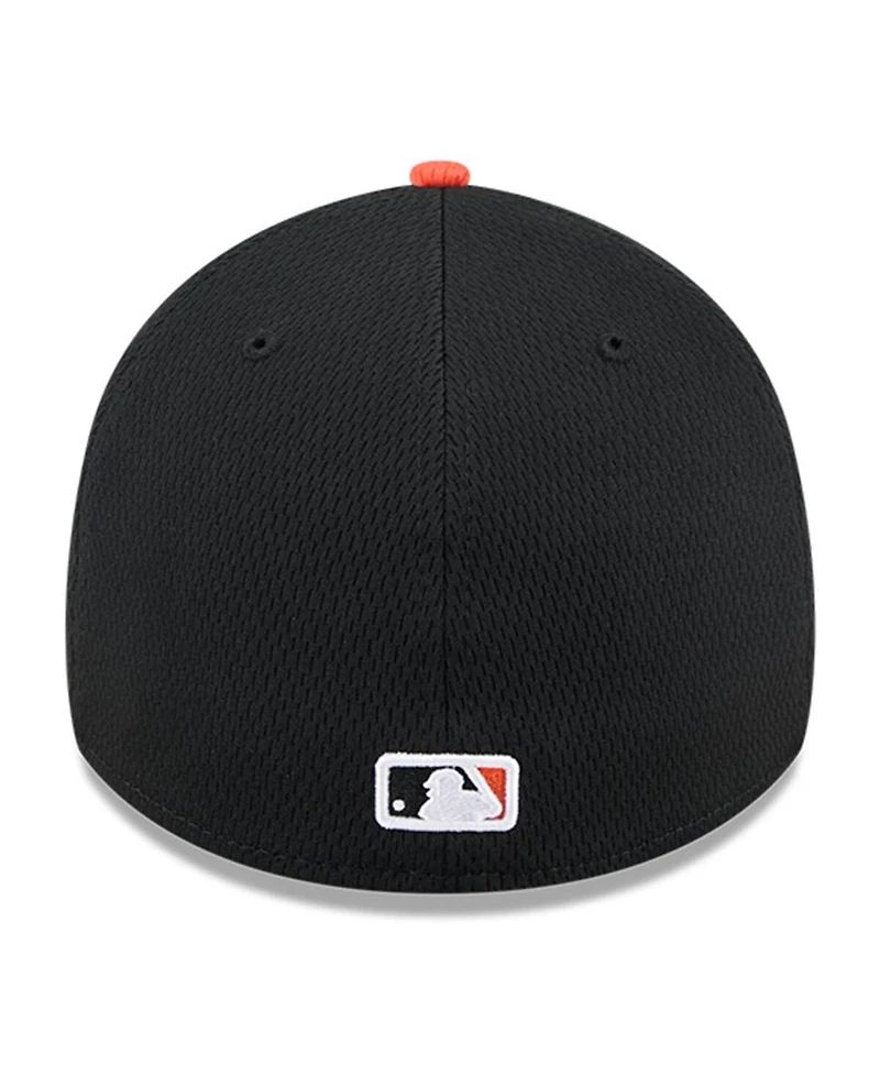 New Era Men's Black/Orange San Francisco Giants 2025 Mlb All-Star Game 39THIRTY Flex Hat