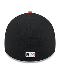 New Era Men's Black/Orange San Francisco Giants 2025 Mlb All-Star Game 39THIRTY Flex Hat