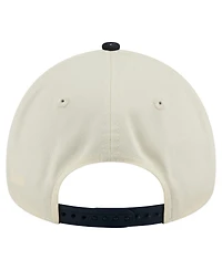 New Era Men's Cream Texas Rangers Speckle A-Frame 9FORTY Adjustable Hat