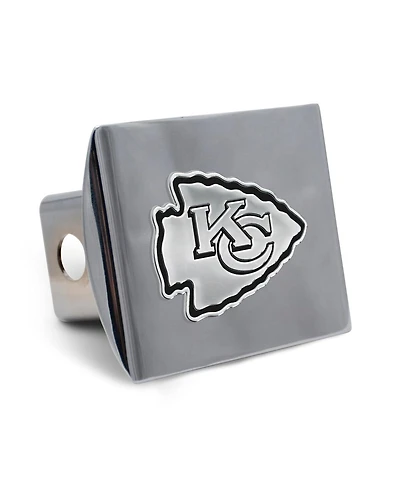 Wincraft Kansas City Chiefs Premium Metal Chrome Hitch Cover