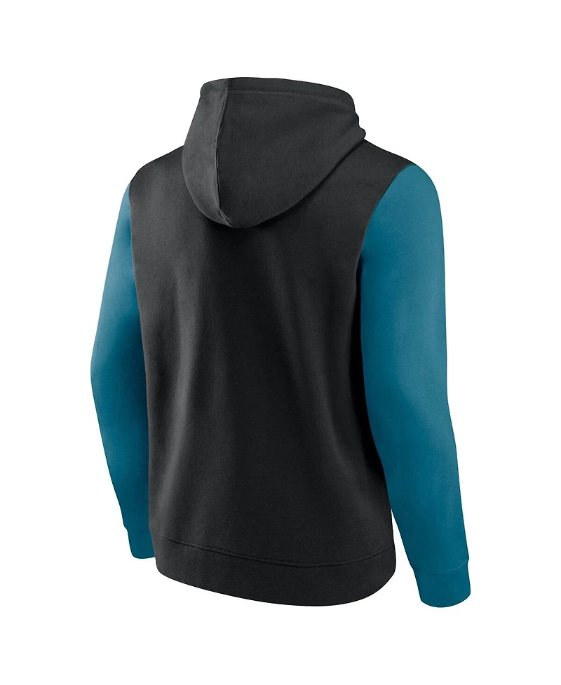 Fanatics Men's Black San Jose Sharks Team Pullover Hoodie
