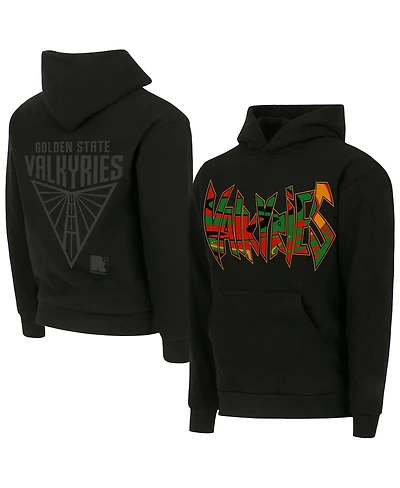 Round21 Men's and Women's Black Golden State Valkyries Juneteenth Exclusive Pullover Hoodie