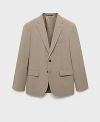 Mango Men's Milan Slim-Fit Suit Blazer