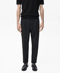 Mango Men's Boston Regular-Fit Suit Pants