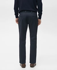 Mango Men's Prato Cropped Tapered Chino Pants