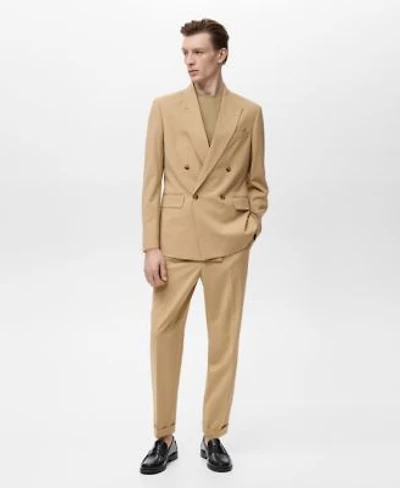 Mango Mens Regular Fit Boston Suit Separates