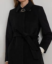Lauren Ralph Women's Belted Single-Breasted Wool Coat