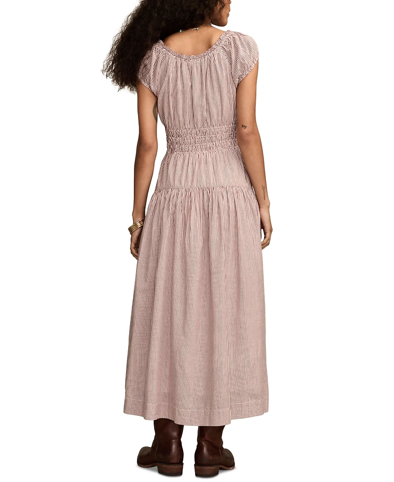 Lucky Brand Women's Light My Fire Maxi Slip Dress