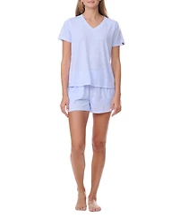 Tommy Hilfiger Women's 2Pc Short Sleeve Tee & Short
