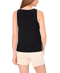 Vince Camuto Women's Sleeveless Keyhole Top