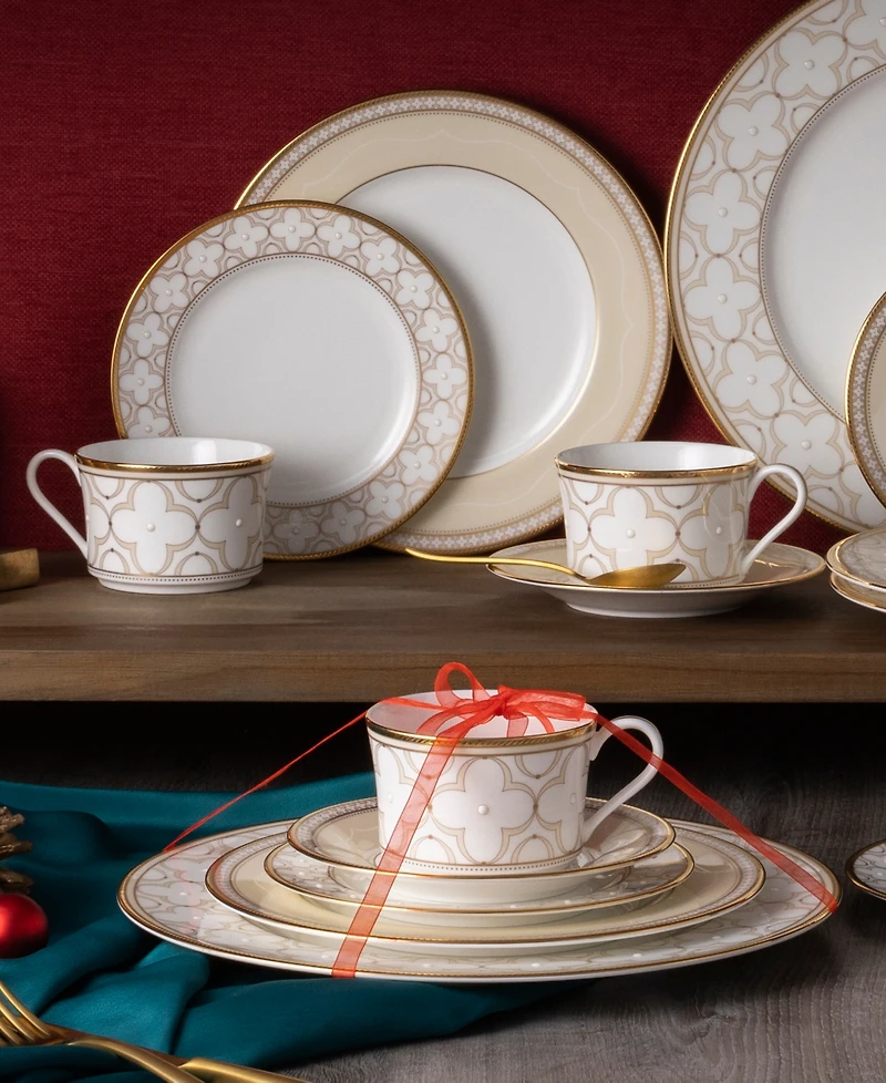 Noritake Trefolio 40-Pc. Dinnerware Set, Service for 8