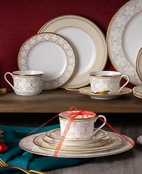 Noritake Trefolio 40-Pc. Dinnerware Set, Service for 8