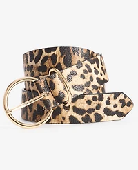 On 34th Leopard-Print Drop Loop Belt, Macy's Exclusive